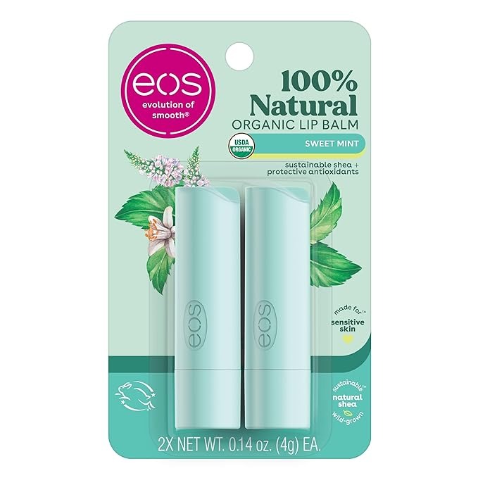 EOS 2 Piece Organic Lip Balm Stick
