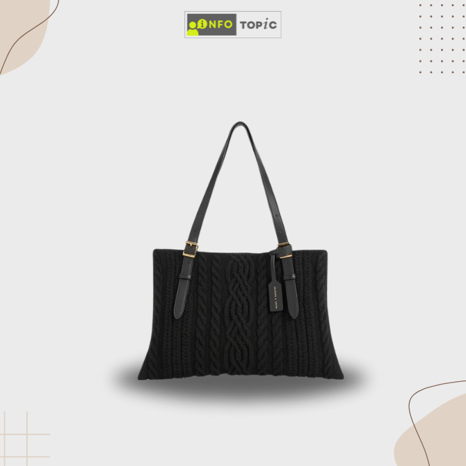 Textured Tote Bag