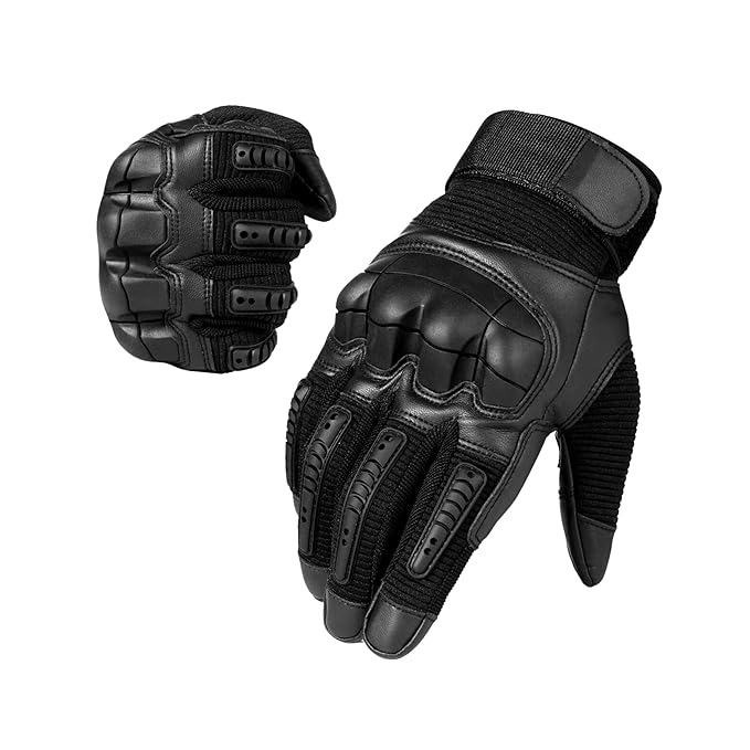 Tactical Gloves with Reinforced Knuckles