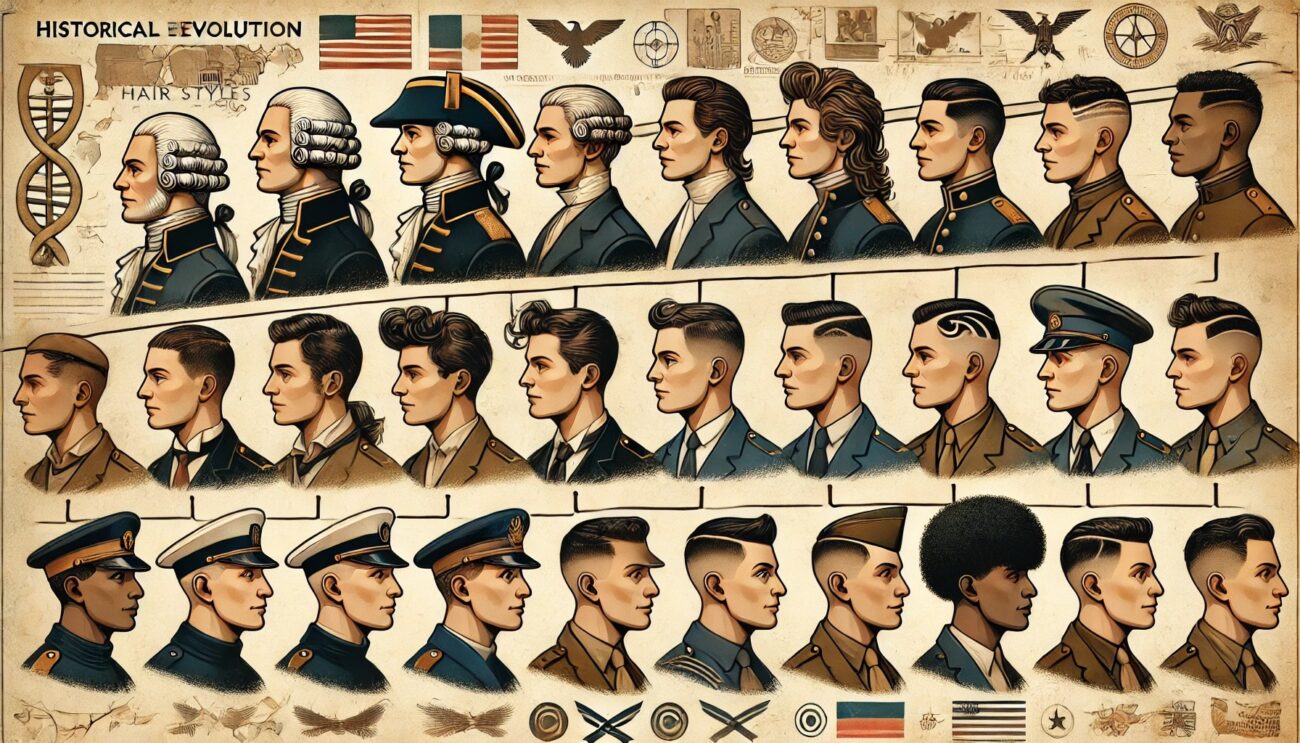 Historical Evolution of Military Hairstyles