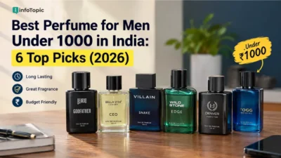 Best perfume for men under 1000 in India with six top picks for 2026, featuring budget-friendly fragrances for men