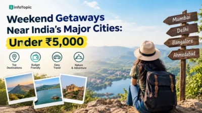 Weekend getaways near Indian cities under ₹5,000 with top destinations from Mumbai, Delhi, Bangalore and Ahmedabad